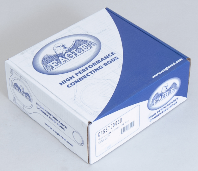 Eagle EAGCRS570063D Chevy 4.3L 4340 Forged H-Beam Rods 5.700