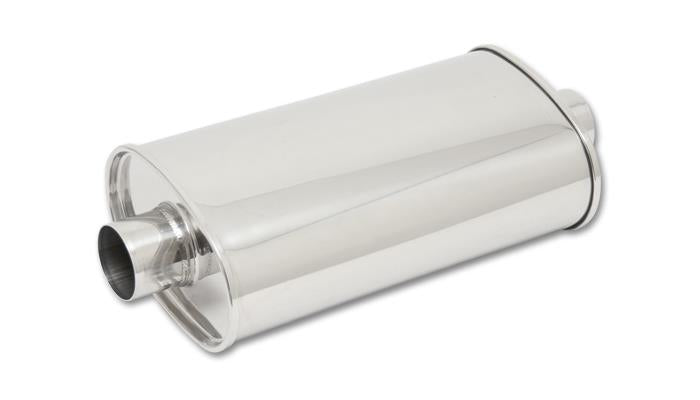 Vibrant 1132 StreetPower Oval Muff 5in x 9in x 15in long body 2.75in in I.D. x 2.75in out Center-Center