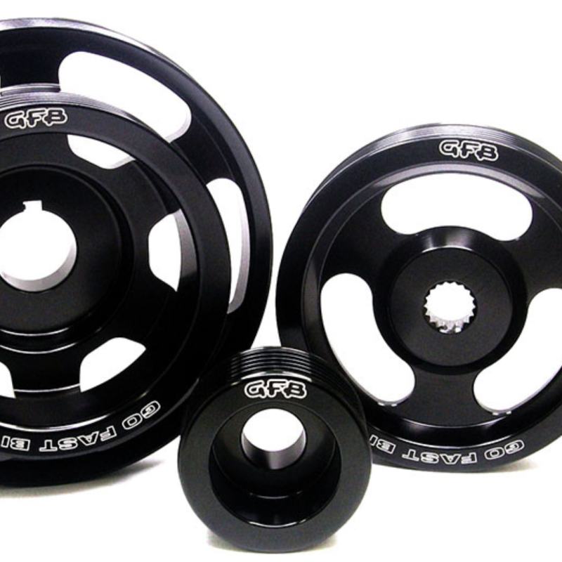 Go Fast Bits 2014 GFB 08+ WRX/STi / 09+ Forester / 03-09 LGT 3 pc Underdrive/Non-Underdrive Pulley Kit