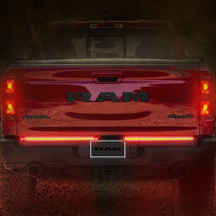 Putco 92009-18 2019+ RAM 1500/Jeep Wrangler JK/JL 18in Split Blade LED Tailgate Light Bar (Pair)