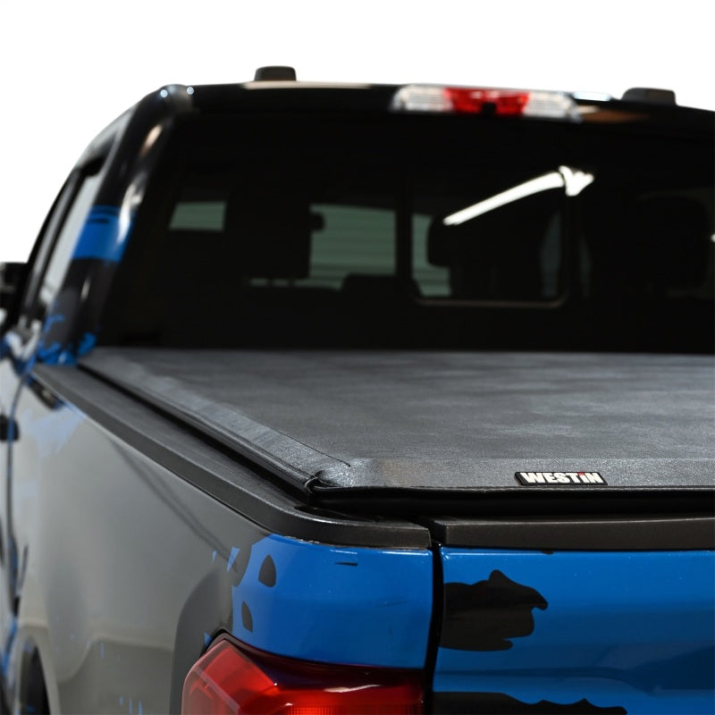 Westin 19-11005 17-24 Ford F-250/350 Super Duty 6.75ft. Bed Soft Roll Tonneau Cover - Black