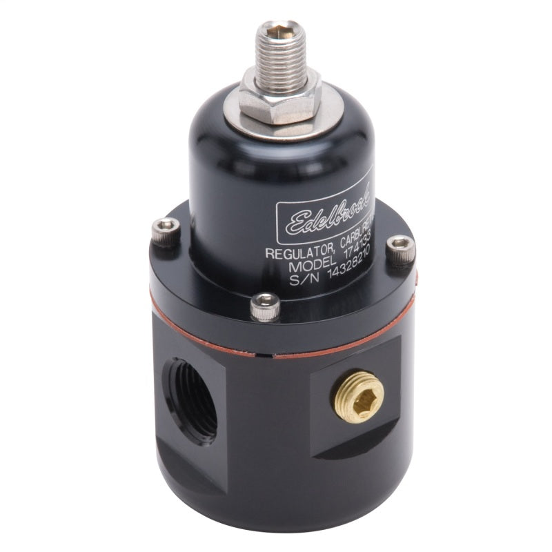 Edelbrock EDE174133 Fuel Pressure Regulator Bypass Style 160GPH Blk