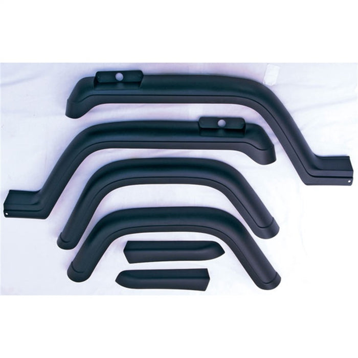 OMIX 11602.01 Omix 6-Piece Fender Flare Kit- 87-95 Wrangler YJ