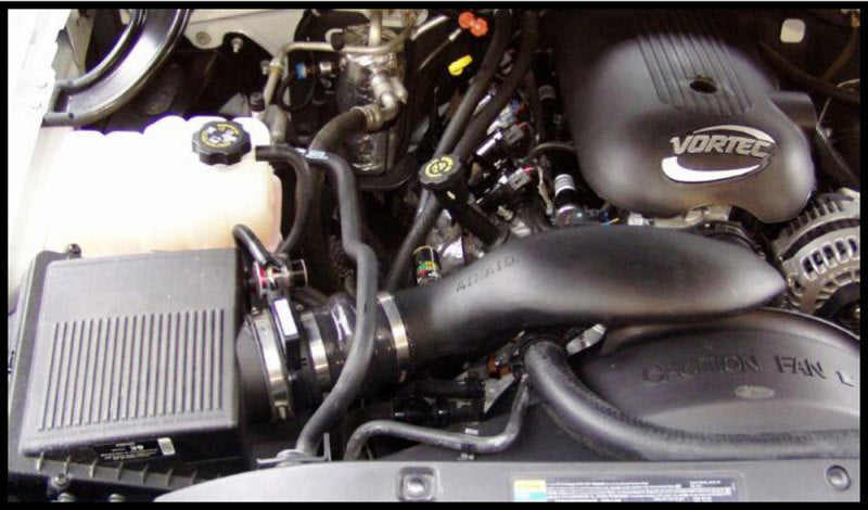 Airaid 201-712 99-04 Chevy / GMC / Cadillac 4.8/5.3/6.0L Jr Intake Kit - Dry / Red Media
