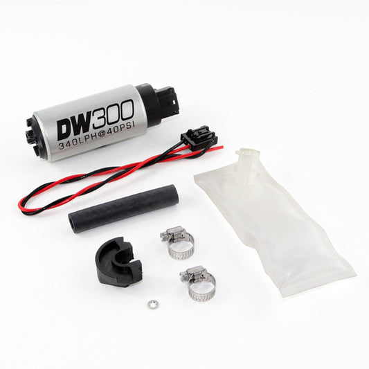 DeatschWerks 9-301-1024 94+ Nissan 240sx/Silvia S14/S15 DW300 340 LPH In-Tank Fuel Pump w/ Install Kit
