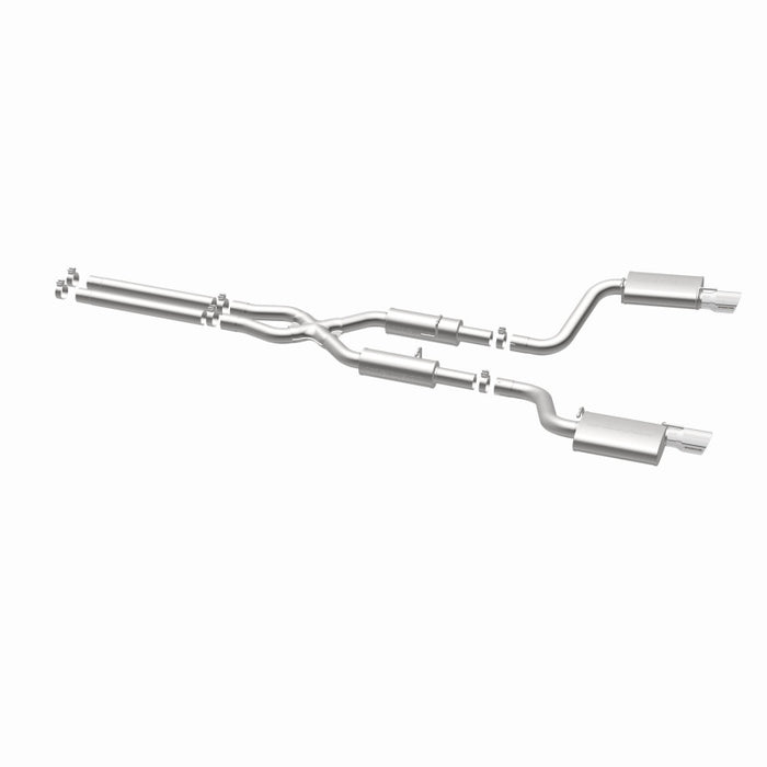 Magnaflow 15494 MagnaFlow 11-12 Dodge Charger SRT-8 Hemi Dual Split Rear Exit Stainless Cat-Back Performance Exhaust