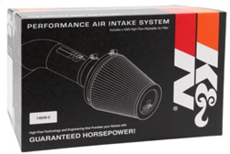 K&N Engineering 69-8610TTK K&N 07 Toyota Camry L4-2.4LTyphoon Short RAM Intake