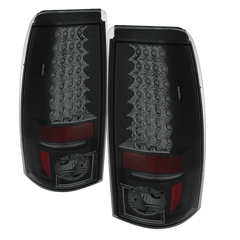 SPYDER 5078063 Spyder Chevy Silverado 1500 99-02 (Not Fit Stepside) LED Tail Lights Blk Smke ALT-YD-CS99-LED-BSM