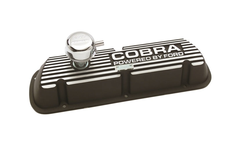 Ford Racing M-6582-A Black Satin Valve Cover Cobra