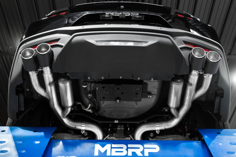 MBRP MDA7205 2018+ Ford Mustang GT 5.0L Aluminized 3in Street to Race Conversion Kit