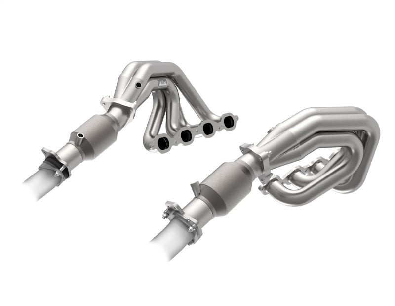 Kooks Headers 2180H640 Kooks 20-24 Chevrolet Corvette Stingray 6.2L V8 2in x 3in SS Headers w/ H.O Green Catted Connection