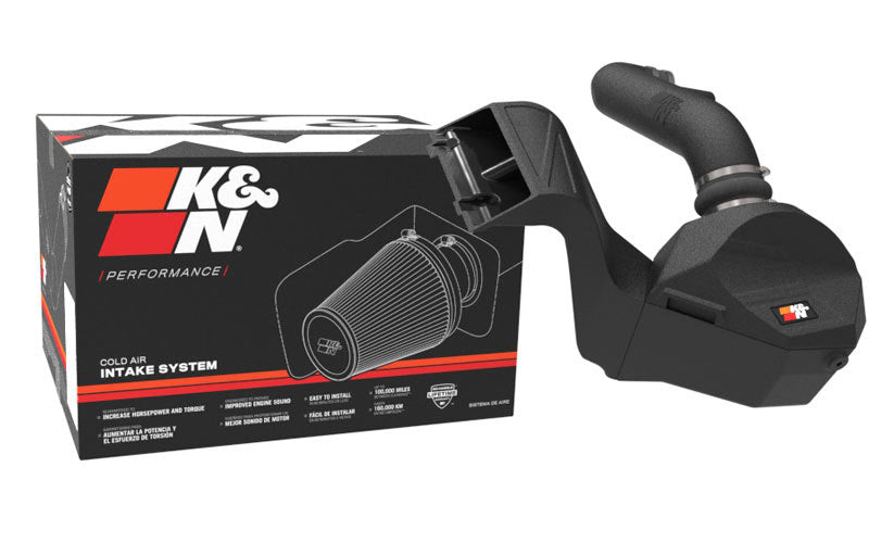 K&N Engineering 63-2616 K&N 63 Series AirCharger Performance Intake 2021+ Ford F150 5.0L V8 F/I