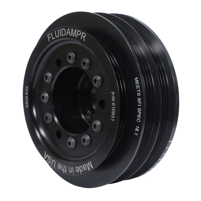 Fluidampr 610931 94-99 Nissan Skyline R33 RB25DET (Non NEO) Steel Internally Balanced Damper