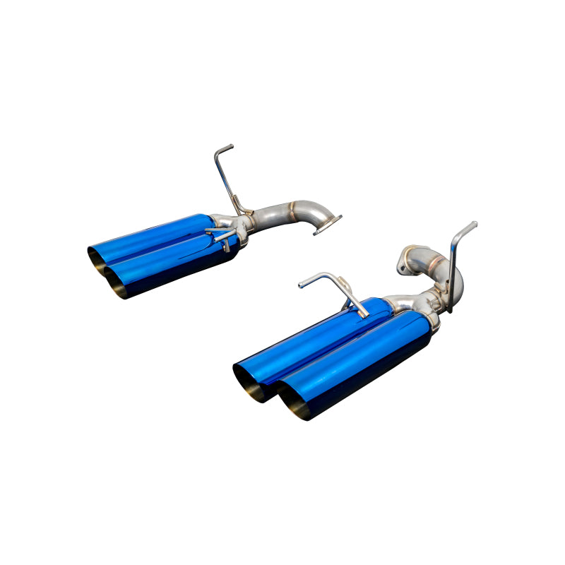 Remark RO-TBVA-SL 2015+ Subaru WRX/STI VA Boso Edition Axle Back Exhaust w/ Burnt Blue Single Wall Tip