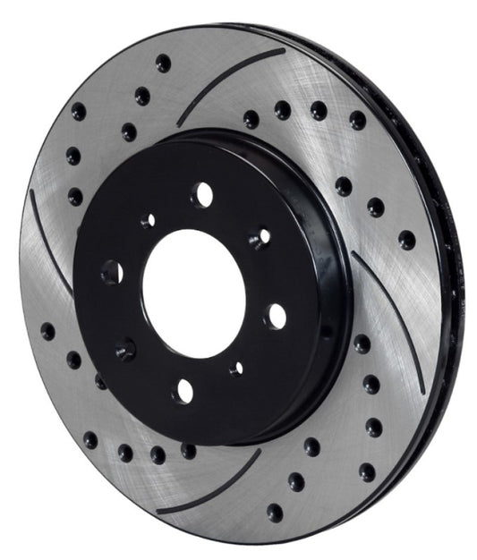 Wilwood 160-12839-BK Rotor-.68in Offset-SRP-BLK-Drill-LH 10.32 x .83 - 4 x 3.93