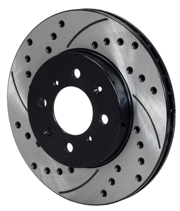 Wilwood 160-12839-BK Rotor-.68in Offset-SRP-BLK-Drill-LH 10.32 x .83 - 4 x 3.93