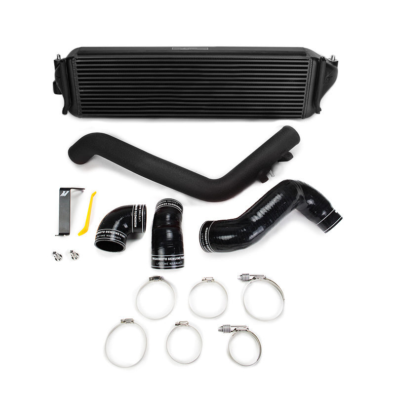 Mishimoto MMINT-CTR-17KBKWBK 2017+ Honda Civic Type R Intercooler Kit - Black Intercooler Black Pipes
