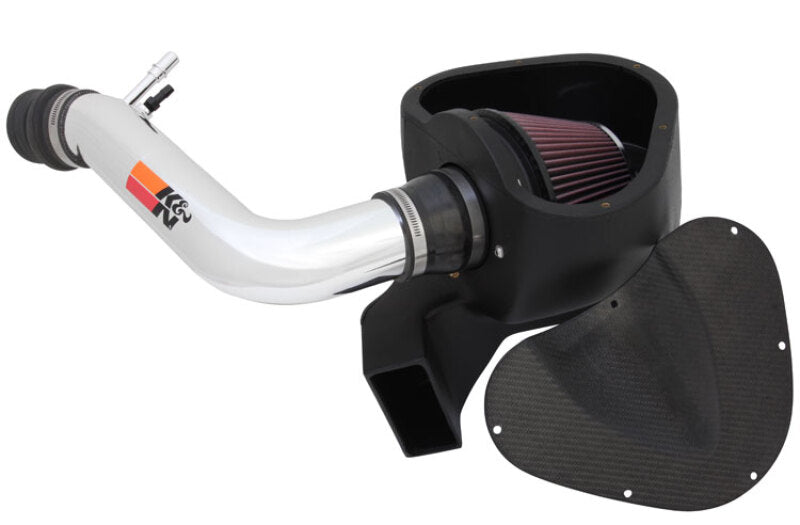 K&N Engineering 69-3529TP K&N 11-12 Ford Mustang 3.7L V6 Typhoon Cold Air Intake