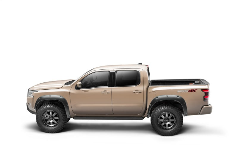 Bushwacker 70911-02 22-24 Nissan Frontier Pocket Style Fender Flares 4pc - Black