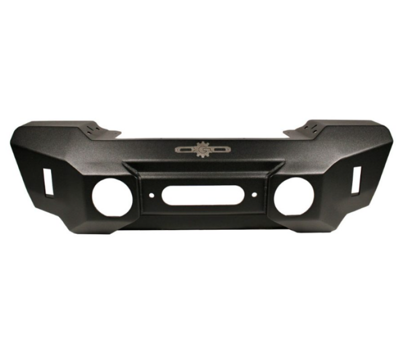 Rock Slide Engineering FB-S-300-JL Rock Slide 18-25 Jeep Wrangler JL 2-4 Door Shorty Front Bumper With Winch Plate