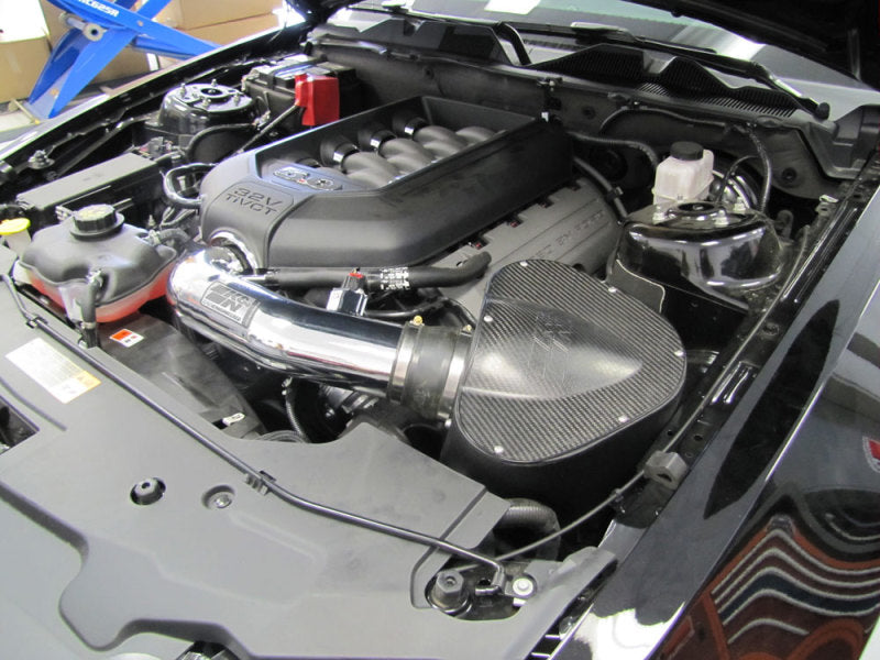 K&N Engineering 69-3527TP K&N 11-13 Ford Mustang GT 5.0L V8 Typhoon Performance Intake