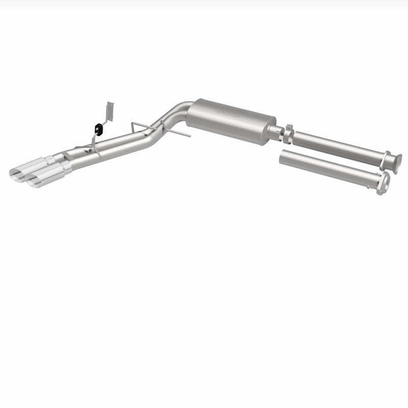 Magnaflow 19563 15-21 Ford F-150 Street Series Cat-Back Performance Exhaust System- Polished Side Exit