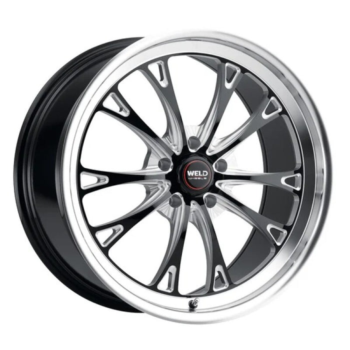 Weld S1577C063N10 Belmont Beadlock 17x5 / 5x120.65 / ET10 BS2.60 Gloss Black MIL DIA 78.1