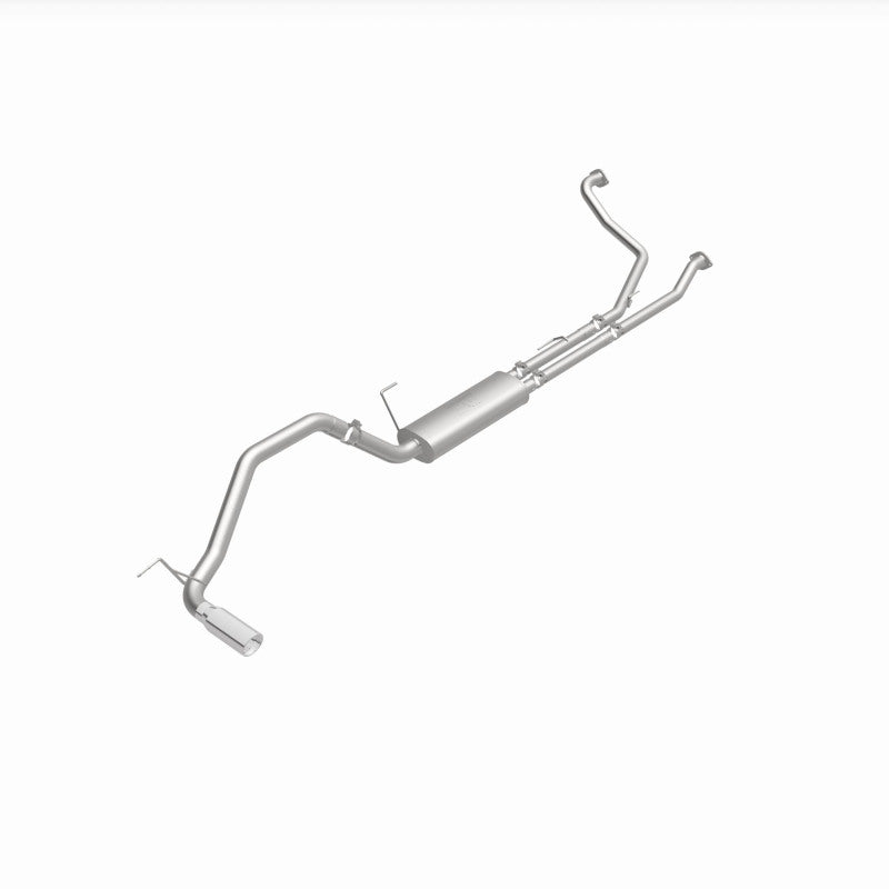 Magnaflow 19421 MagnaFlow CatBack 07-15 Nissan Titan V8 LGAS/LFLEX Single MF Polished Stainless Exhaust