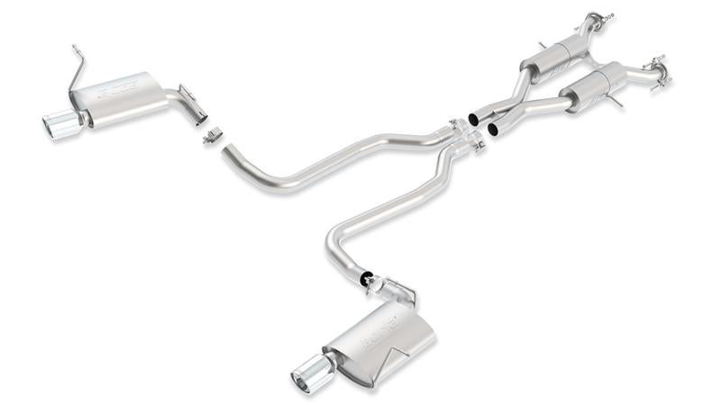 Borla 140406 11-16 Jeep Grand Cherokee Limited/Laredo 5.7L 8cyl 4WD/RWD SS Catback Exhaust