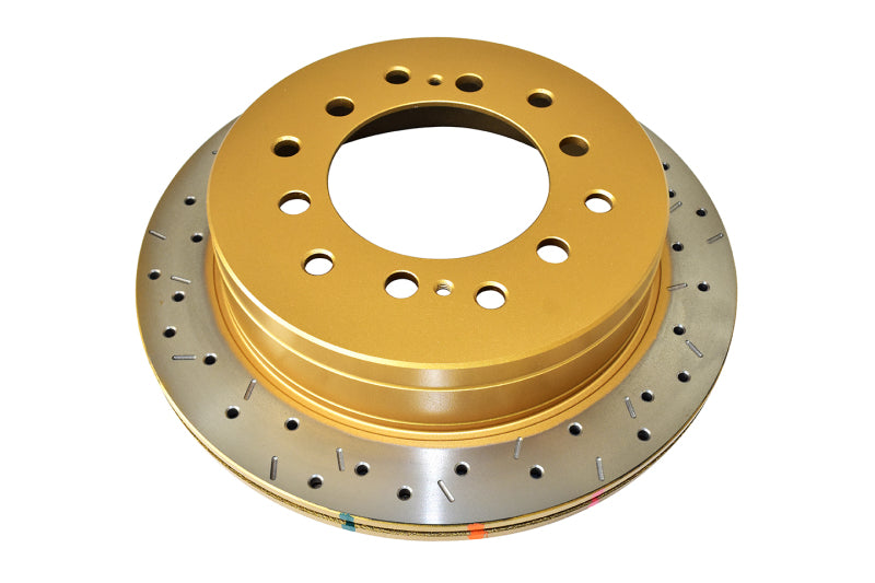 DBA DBA4793XS Toyota Cruiser Rear Drilled & Slotted 4000 Series Rotor