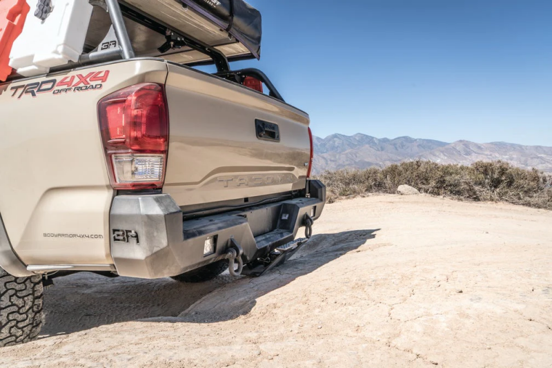 Body Armor 4x4 TC-2963 2016+ Toyota Tacoma Pro Series Rear Bumper