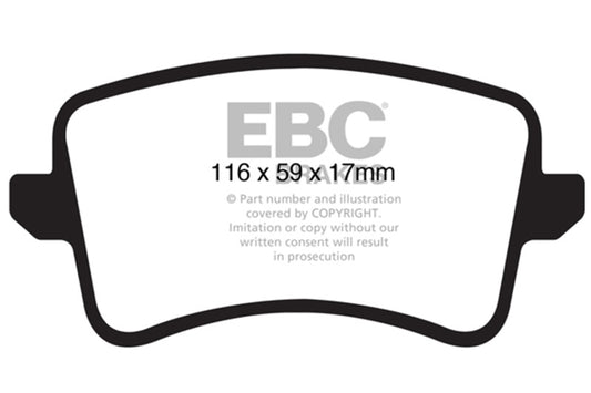 EBC DP51988NDX Brakes Bluestuff Street and Track Day Brake Pads