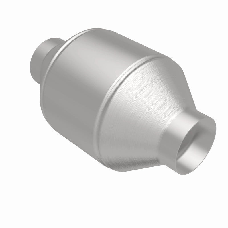 Magnaflow 51655 MagnaFlow Conv Univ 2.25in Inlet/Outlet Center/Center Round 3in Body L x 5in W x 8.75in Overall L