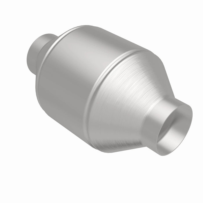 Magnaflow 51655 MagnaFlow Conv Univ 2.25in Inlet/Outlet Center/Center Round 3in Body L x 5in W x 8.75in Overall L