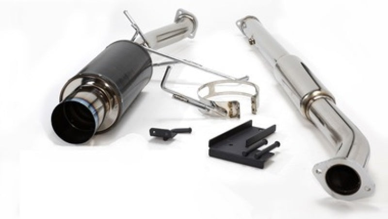 HKS 31012-BM001 03-06 Evo Carbon-Ti Cat-back Exhaust
