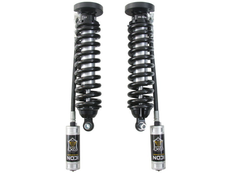ICON 81521C 2016+ Nissan Titan XD 2.5 Series Shocks RR CDCV Coilover Kit