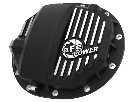 aFe 46-71120B Power Pro Series AAM 9.5/9.76 Rear Diff Cover Black w/Mach Fins 14-19 GM Silverado/Sierra 1500