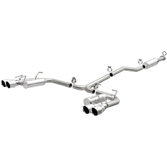 Magnaflow 19411 MagnaFlow 18-19 Toyota Camry GSE 3.5L Street Series Cat-Back Exhaust w/Polished Tips