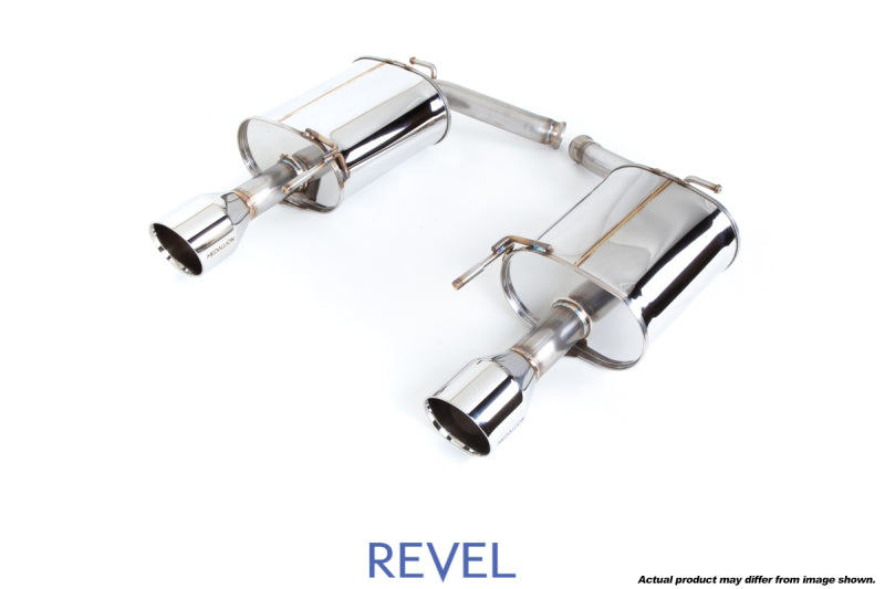 Revel T70130AR Medallion Touring-S Catback Exhaust - Dual Muffler / Axle Back 07-08 Infiniti G35 Sedan