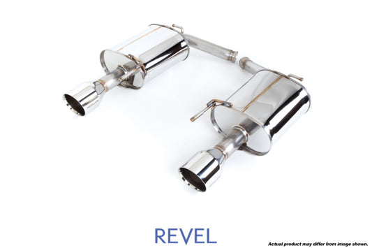 Revel T70130AR Medallion Touring-S Catback Exhaust - Dual Muffler / Axle Back 07-08 Infiniti G35 Sedan