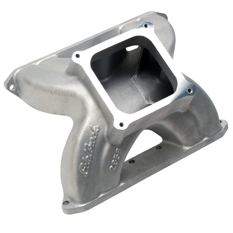 Edelbrock EDE2858 SBC Victor Manifold - Glidden 18 Degree