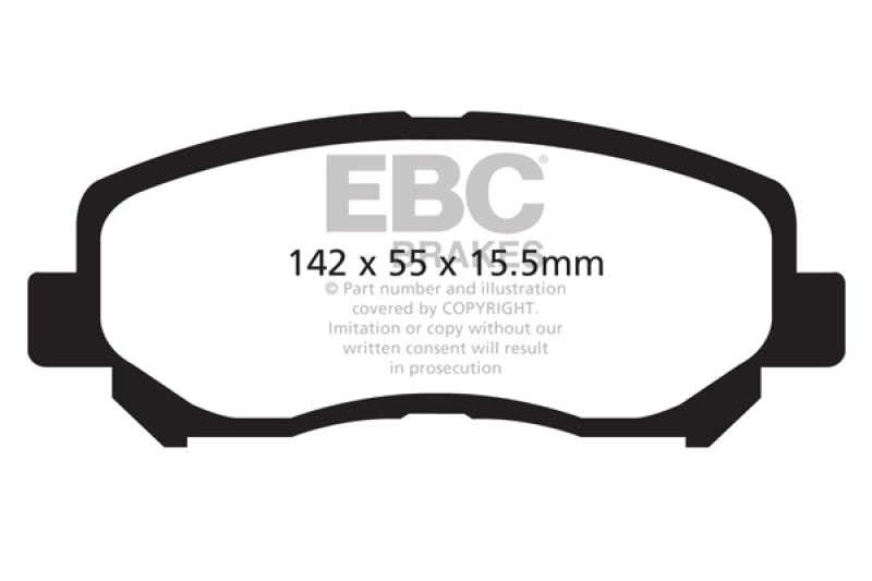 EBC DP32134C 12+ Mazda CX-5 2 Redstuff Front Brake Pads