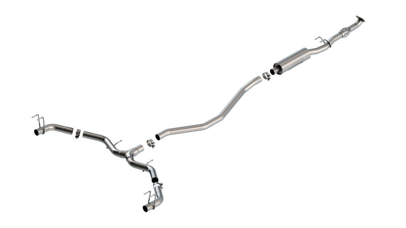 Borla 140966 22-24 Honda Civic Sport Touring AT/MT ATAK Catback Exhaust (Reuse O.E. Tips / Valance)