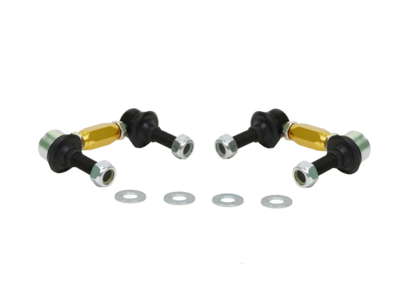 Whiteline KLC180-090 Universal Sway Bar Link Assembly Heavy Duty Adjustable Ball/Ball Style