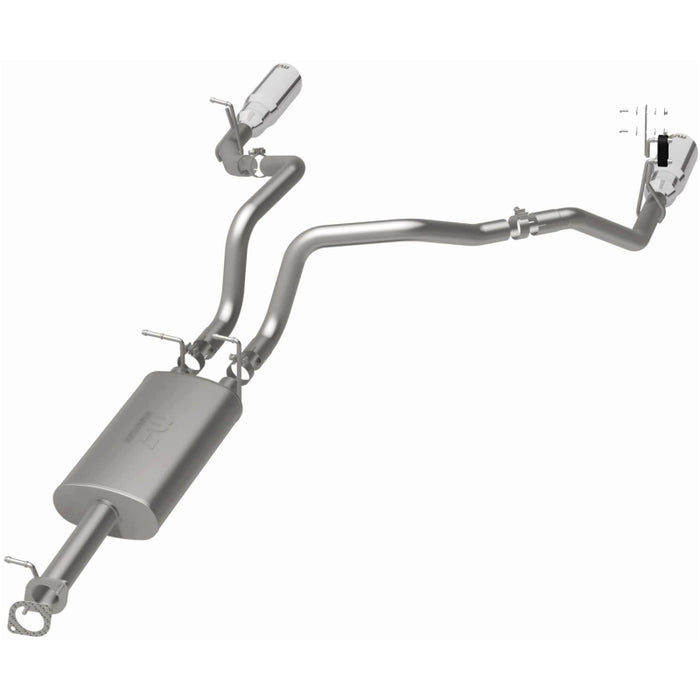 Magnaflow 19498 MagnaFlow 2019 RAM 1500 Street Series Cat-Back Exhaust Dual Rear Exit w/Polished Tips