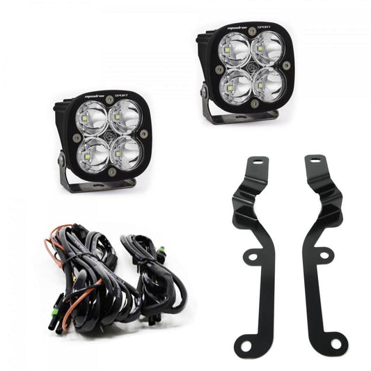 Baja Designs 447524 2019 Silverado 1500 Squadron Sport A-Pillar Kit