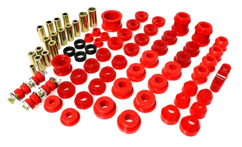 Energy Suspension 16.18103R 92-95 Honda Civic/CRX / 93-97 Honda Del Sol (including VTEC) Red Hyper-Flex Master