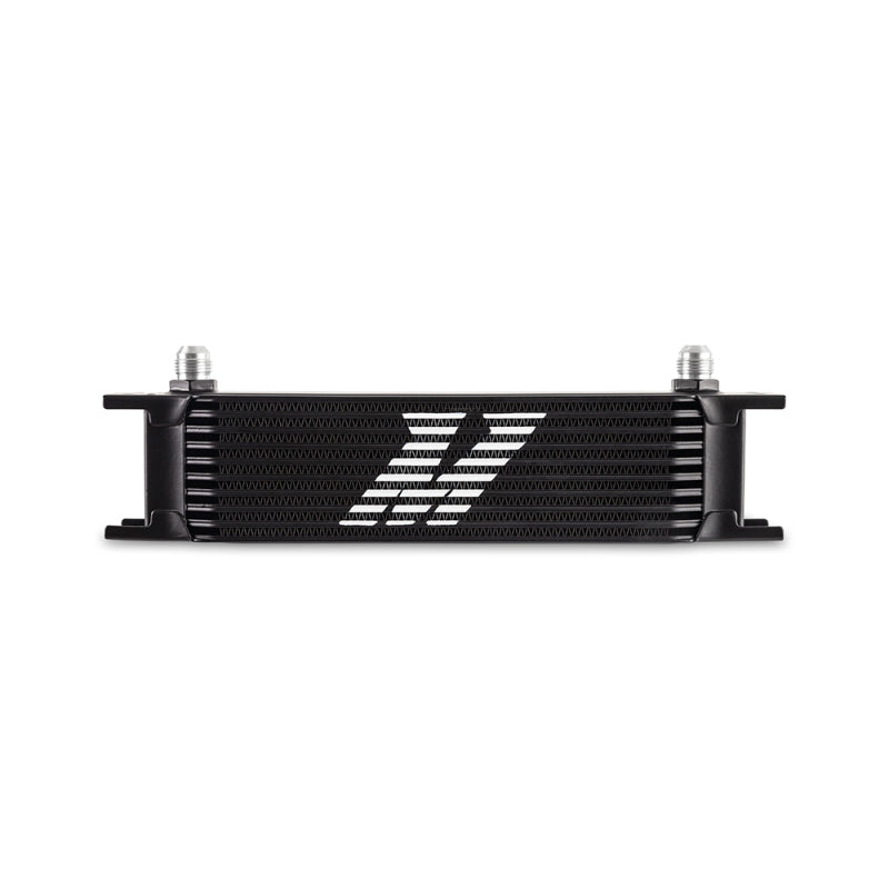 Mishimoto MMOC-10-8BK Universal -8AN 10 Row Oil Cooler - Black