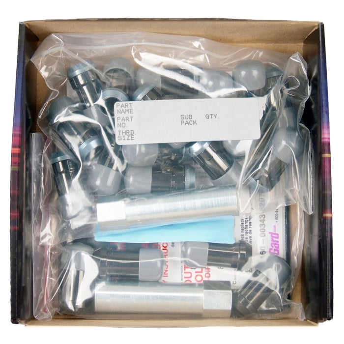 McGard 65585BK SplineDrive Tuner 23-PC Jeep JL Install Kit w/Locks & Tool (Cone) M14X1.5 / 22m Hex - Black