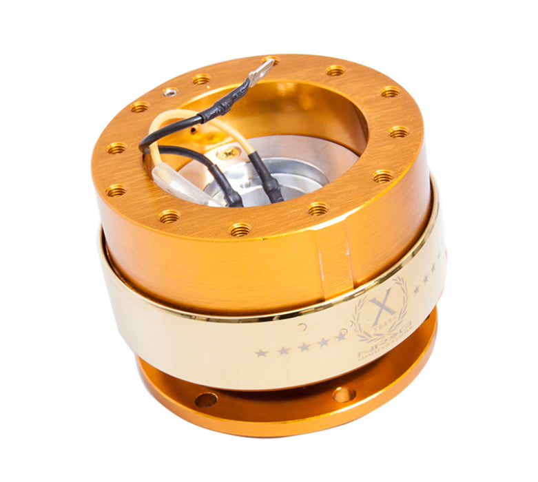 NRG SRK-200RG Quick Release Gen 2.0 - Rose Gold Body / Titanium Chrome Ring